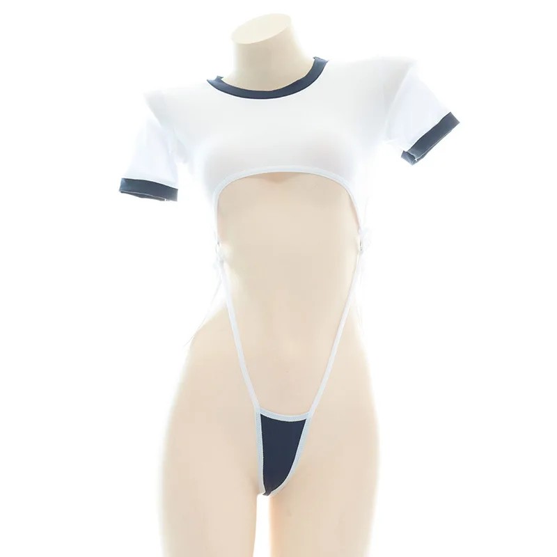 Lingerie - Niedlicher Bodysuit, sexy Dessous, ausgehöhlte Kleidung,