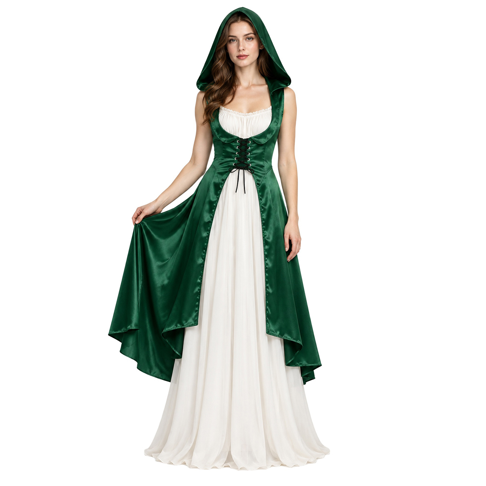 Damen-Mittelalter-Kostüm im Re – Dresses Bewertung und Preis