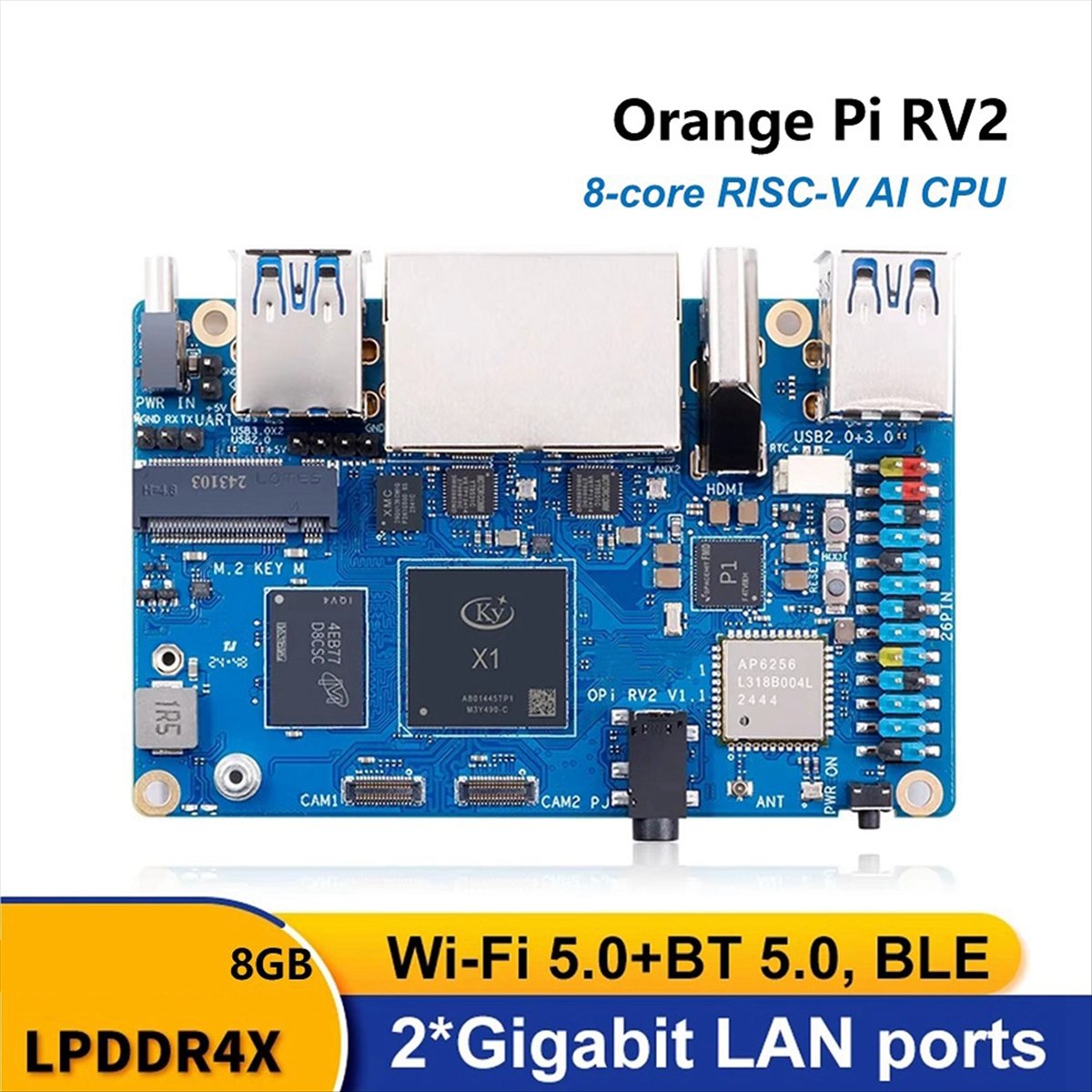 A72Z Für RV2 8-Kern RISC-V AI  – Tops Bewertung und Preis