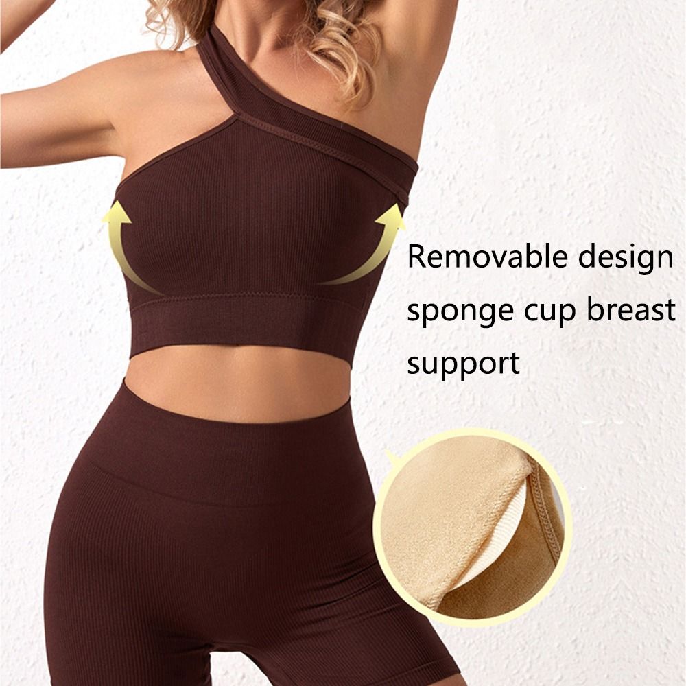 2Pcs Wiederverwendbare Nahtlos – Seamless Ribbed Workout Tank Top Bewertung und Preis
