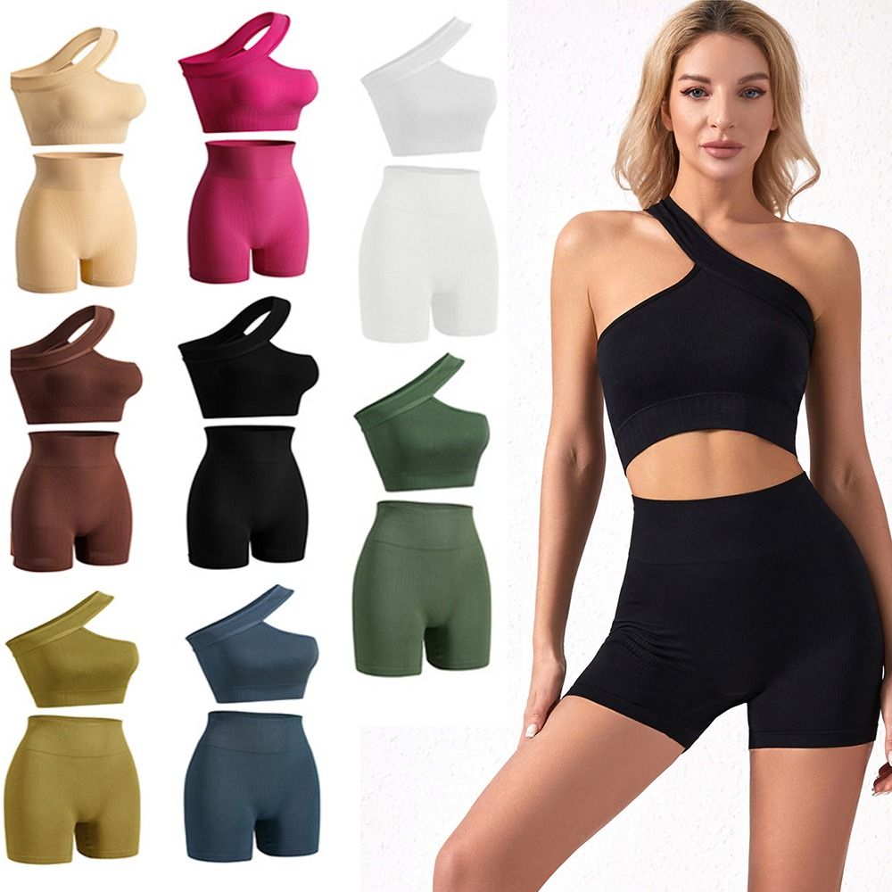 2Pcs Wiederverwendbare Nahtlos – Seamless Ribbed Workout Tank Top Bewertung und Preis