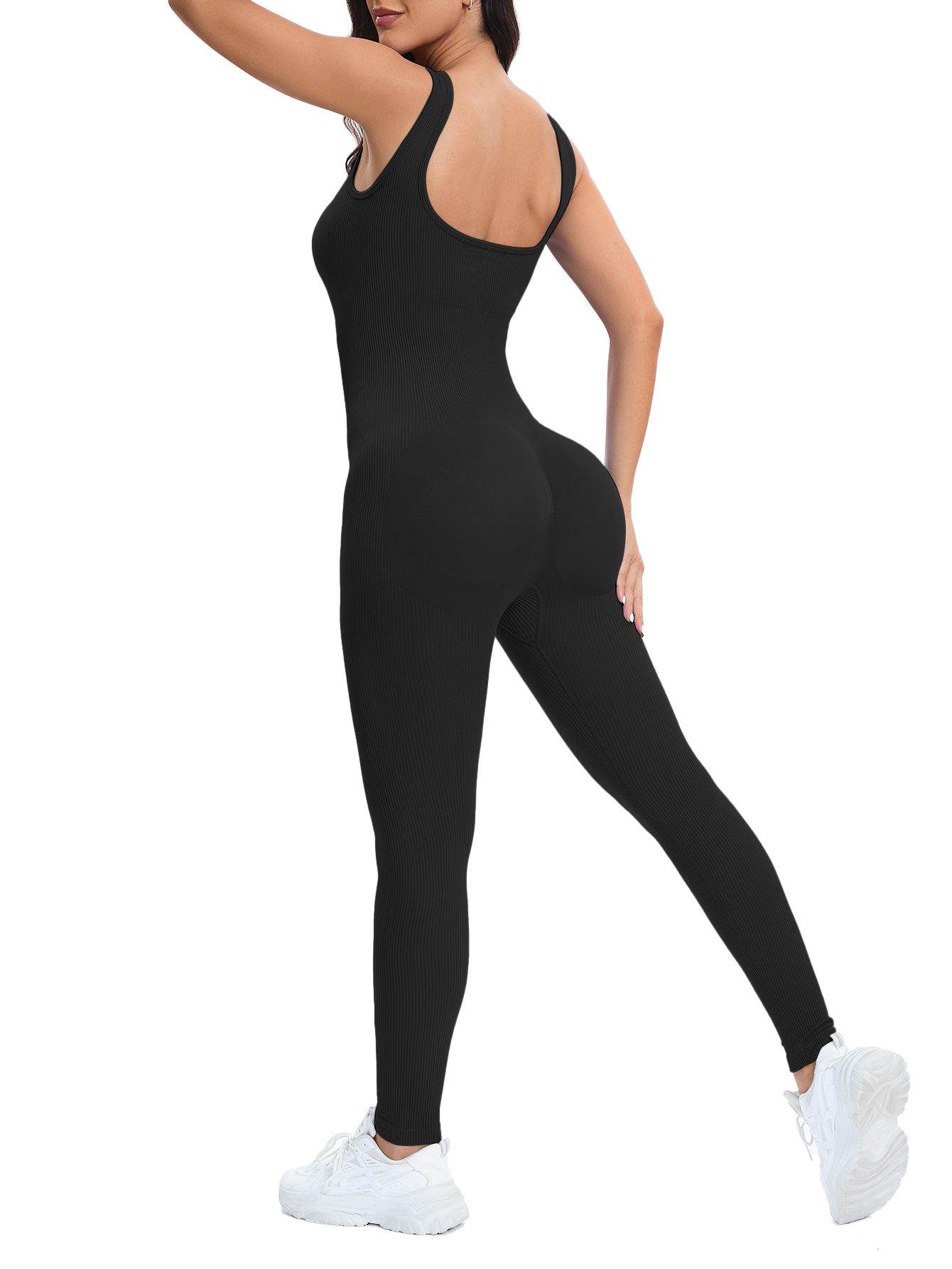 Nahtloser Overall für Damen, W – Seamless Ribbed Workout Tank Top Bewertung und Preis