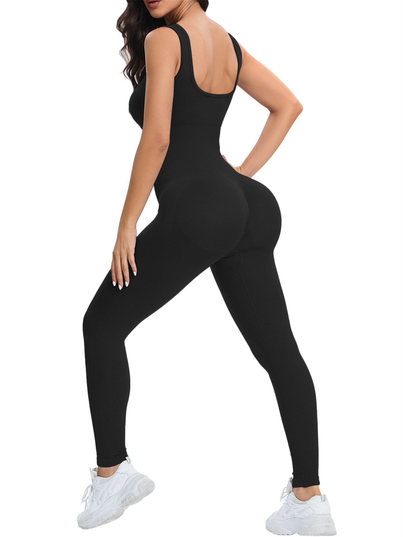 Nahtloser Overall für Damen, W – Seamless Ribbed Workout Tank Top Bewertung und Preis